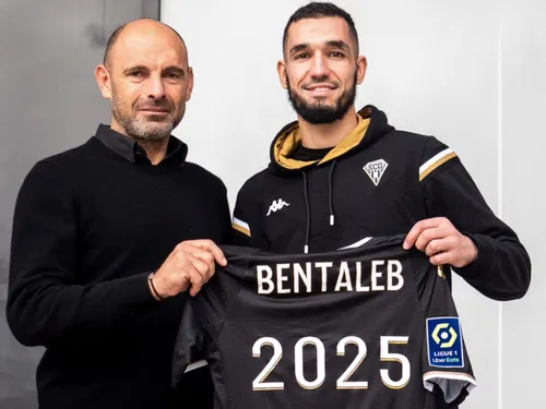 Angers Sco: Nabil Bentaleb, première recrue du mercato hivernal